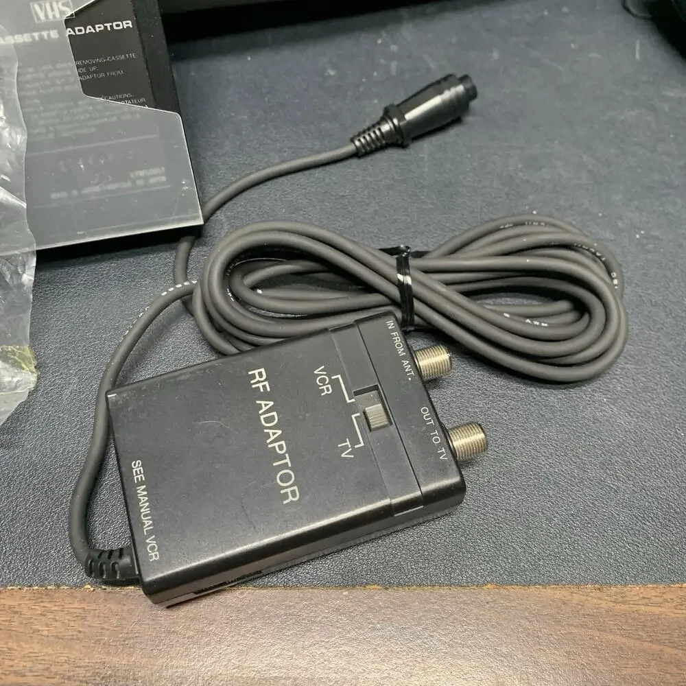 Vtg Panasonic OmniMovie VHSC Model PV-110D Camcorder Battery Charger 1987 More.
